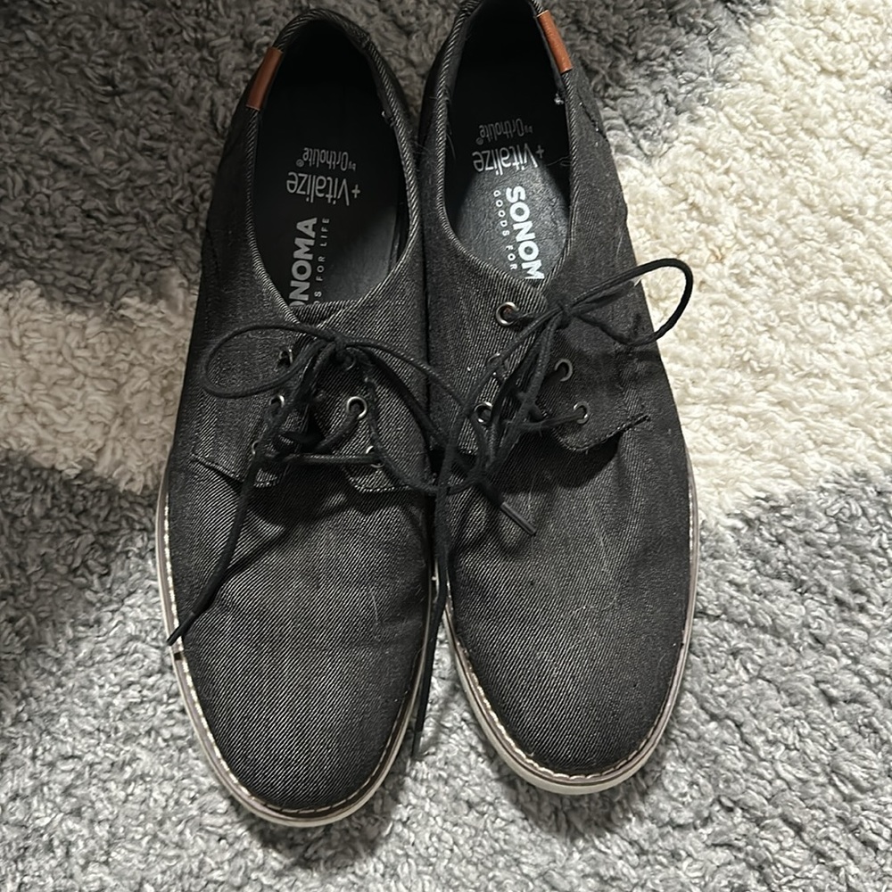 Sonoma Goods For Life Men's Sawyer Oxford Shoes - Size 9 Medium - Picture 4 of 7